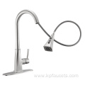 Dual Spray Head 360 Rotatable Kitchen Faucet